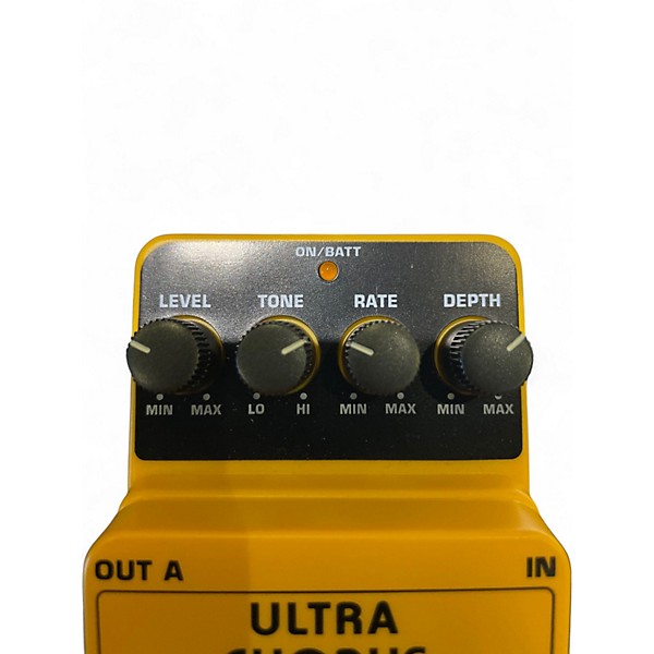Used Behringer UC200 Stereo Chorus Effect Pedal