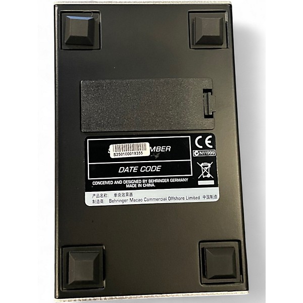 Used Behringer VP1 Vintage Phaser Effect Pedal