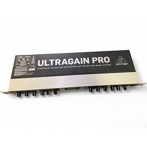 Used Behringer Ultragain Pro MIC2200 Microphone Preamp