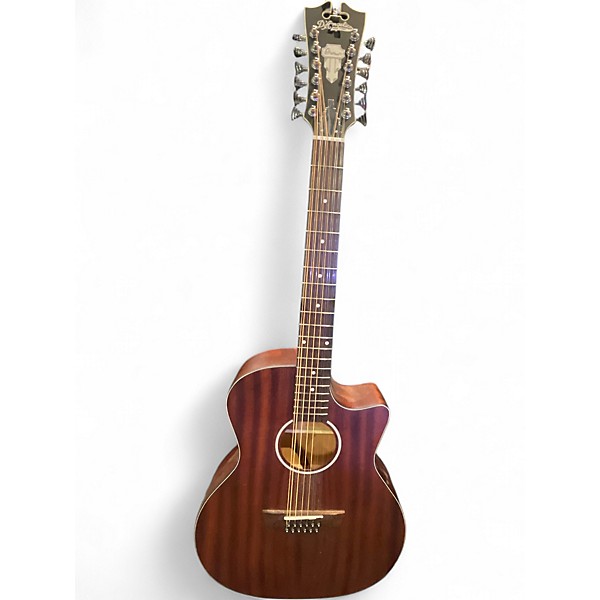 Used D'Angelico Premier Electro 12-String Mahogany 12 String Acoustic Electric Guitar