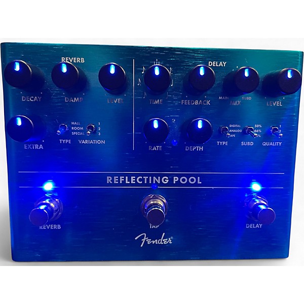 Used 2020s Fender Reflecting Pool Effect Pedal