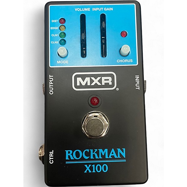 Used MXR X100 ROCKMAN Effect Pedal