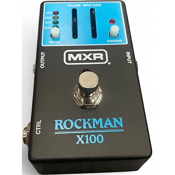 Used MXR X100 ROCKMAN Effect Pedal