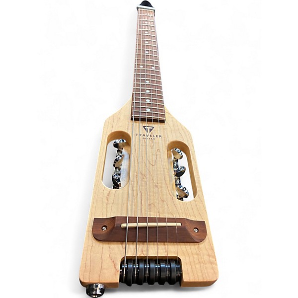 Used Traveler Guitar Ultra Light Natural Acoustic Guitar