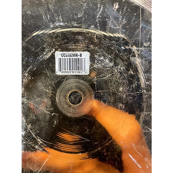 Used MEINL 20in Classic Custom Extreme Metal Ride Brilliant Cymbal