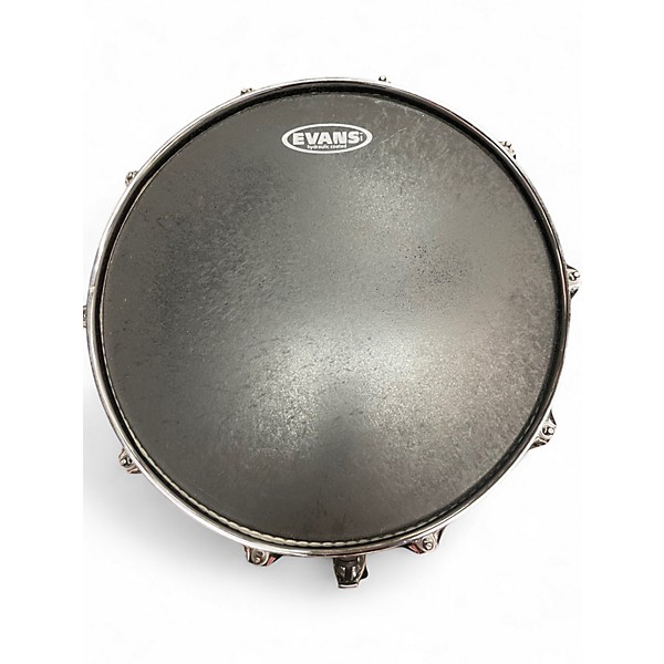 Used Mapex 14X6.5 Armory Snare Hammered Black Steel Drum