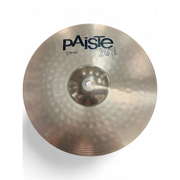 Used Paiste 14in 201 series hi har pair Cymbal