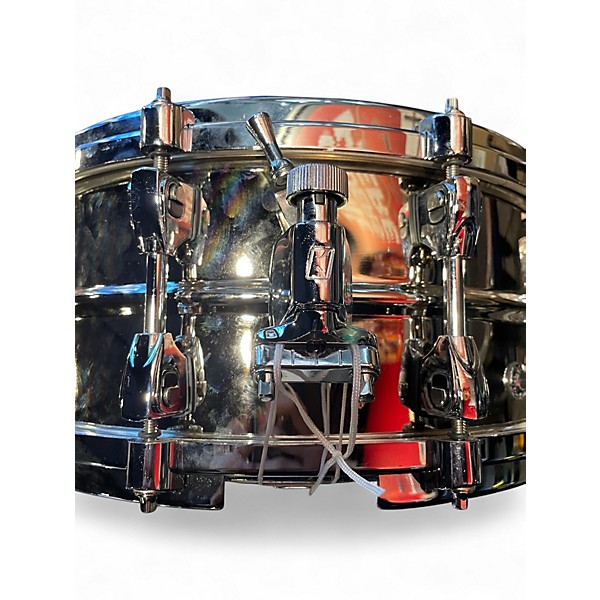 Used TAMA 6X14 Starphonic Snare Nickel Plated Brass Drum