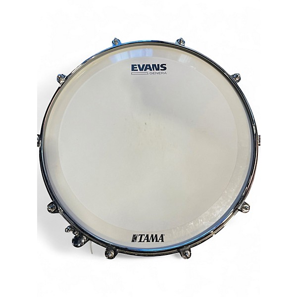 Used TAMA 6X14 Starphonic Snare Nickel Plated Brass Drum