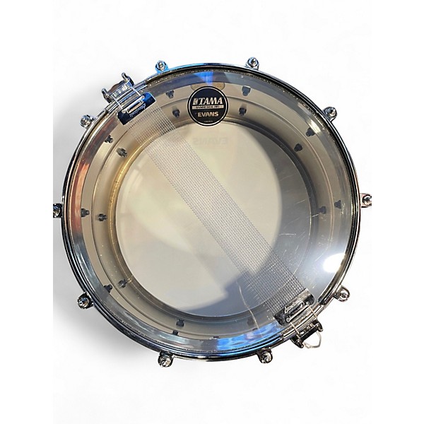 Used TAMA 6X14 Starphonic Snare Nickel Plated Brass Drum
