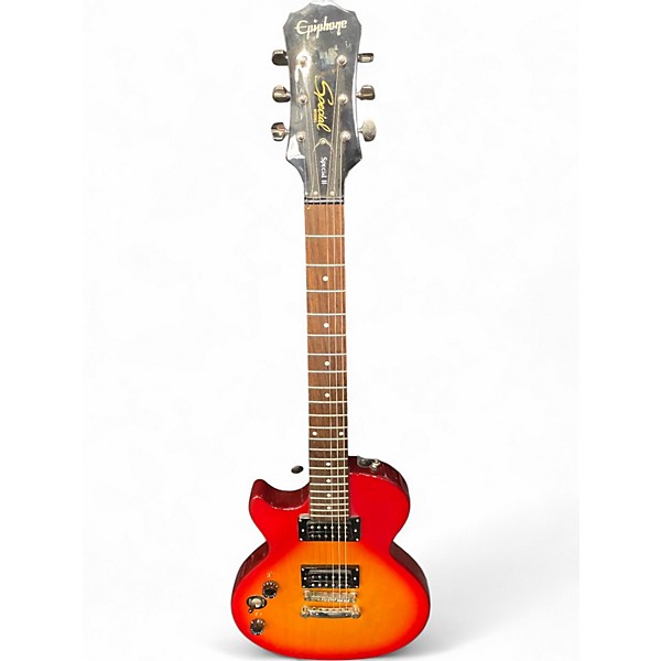 Used Epiphone Les Paul Special II Left Handed 2 Color Sunburst Electric Guitar