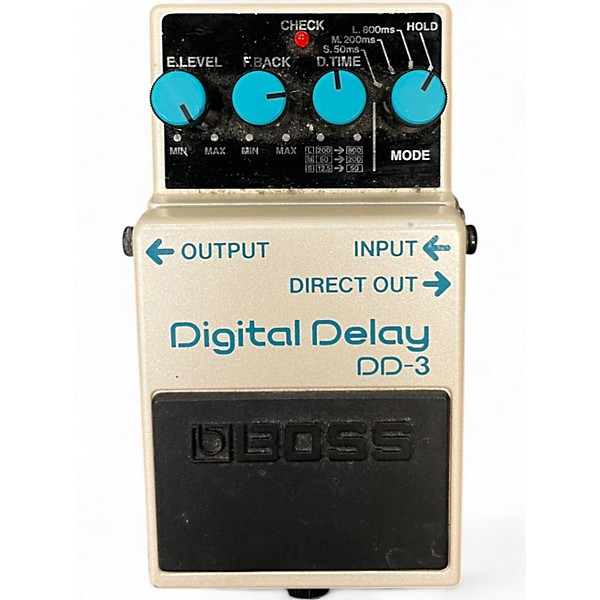 Used BOSS DD3 Digital Delay Effect Pedal