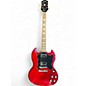 Used Epiphone SG Standard Dakota Red Solid Body Electric Guitar thumbnail