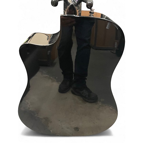 Used Fender CD60SCE Black Acoustic Electric Guitar