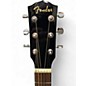 Used Fender CD60SCE Black Acoustic Electric Guitar