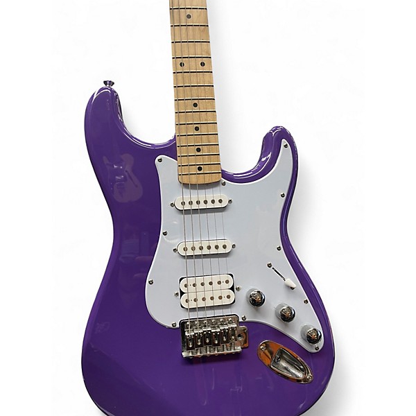 Used Kramer VT-211S Purple Solid Body Electric Guitar