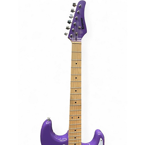 Used Kramer VT-211S Purple Solid Body Electric Guitar