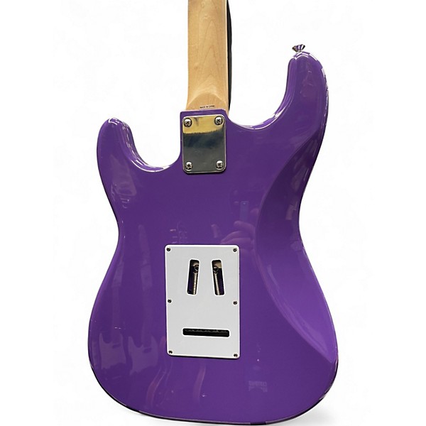 Used Kramer VT-211S Purple Solid Body Electric Guitar