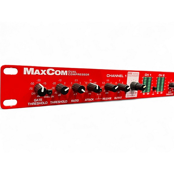 Used BBE MaxCom Dual-Channel Compressor