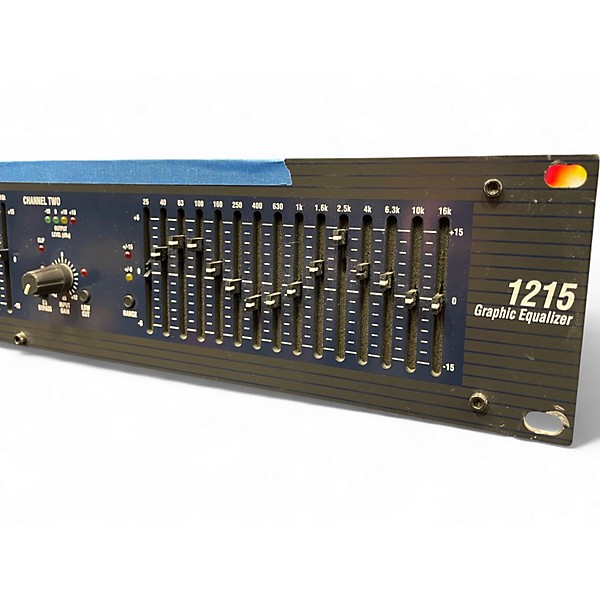 Used dbx 1215 Dual 15-Band Graphic Equalizer