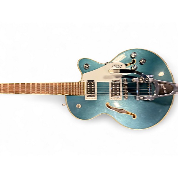 Used Gretsch Guitars G5655T Grey Sparkle Hollow Body Electric Guitar