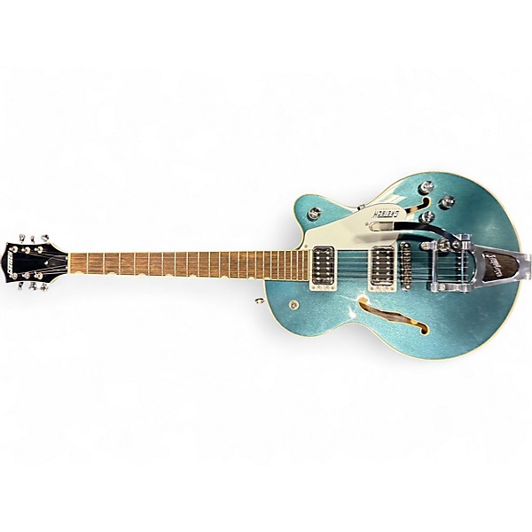 Used Gretsch Guitars G5655T Grey Sparkle Hollow Body Electric Guitar