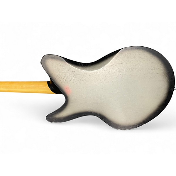 Used Schecter Guitar Research Robert Smith Signature UltraCure VI SILVER BURST PEARL Electric Bass Guitar