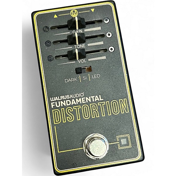 Used Walrus Audio FUNDAMENTAL DISTORTION Effect Pedal