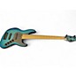 Used Brubaker Brubaker JXB-USA-5 Turquoise Electric Bass Guitar thumbnail