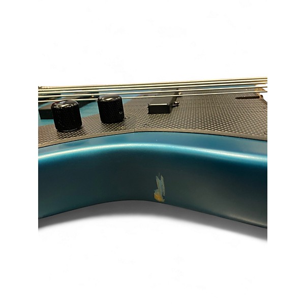 Used Brubaker Brubaker JXB-USA-5 Turquoise Electric Bass Guitar