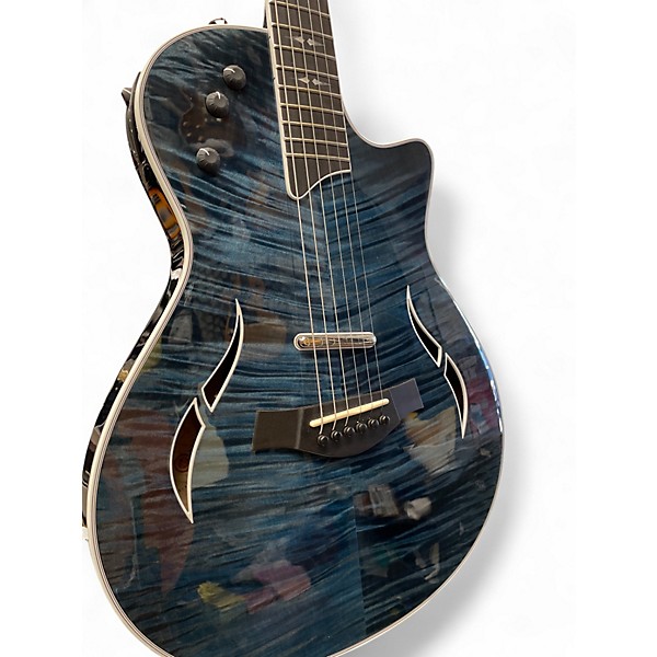 Used Taylor T5Z PRO Harbor Blue Acoustic Electric Guitar
