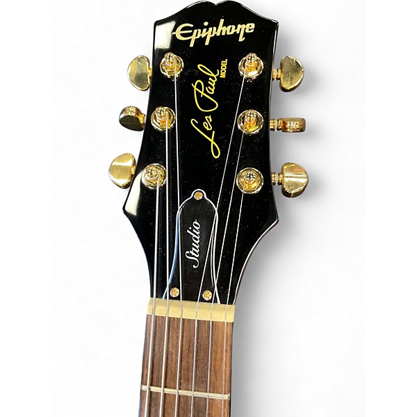 Used Epiphone Les Paul Studio Red Solid Body Electric Guitar