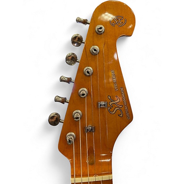 Used SX VTG series Black Solid Body Electric Guitar