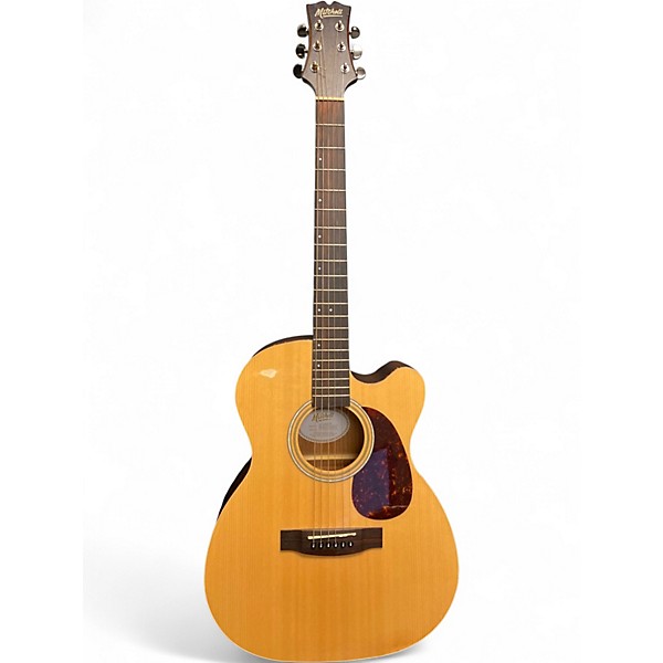 Used Mitchell T313CE Natural Acoustic Guitar