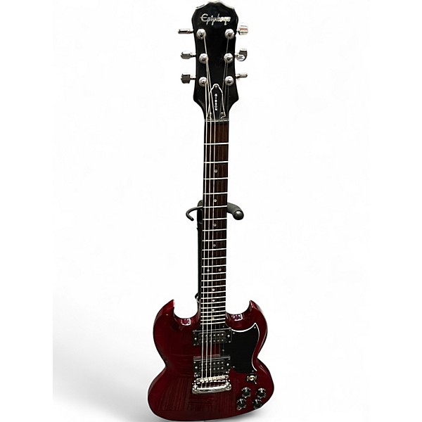 Used Epiphone SG Red Solid Body Electric Guitar