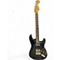 Used 2012 Fender Blacktop Stratocaster HH Black Solid Body Electric Guitar thumbnail