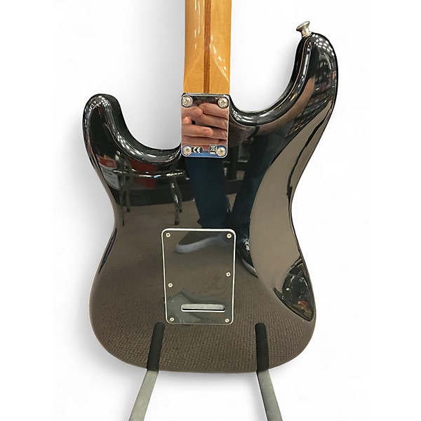 Used 2012 Fender Blacktop Stratocaster HH Black Solid Body Electric Guitar