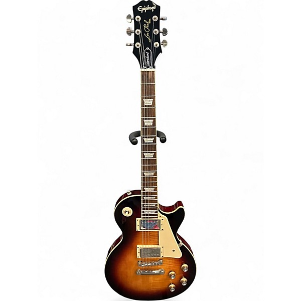 Used Epiphone Les Paul Standard BOURBON BURST Solid Body Electric Guitar