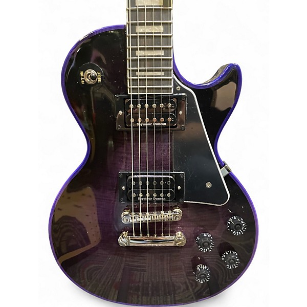 Used Epiphone LES PAUL CUSTOM WIDOW PURPLE BURST Solid Body Electric Guitar