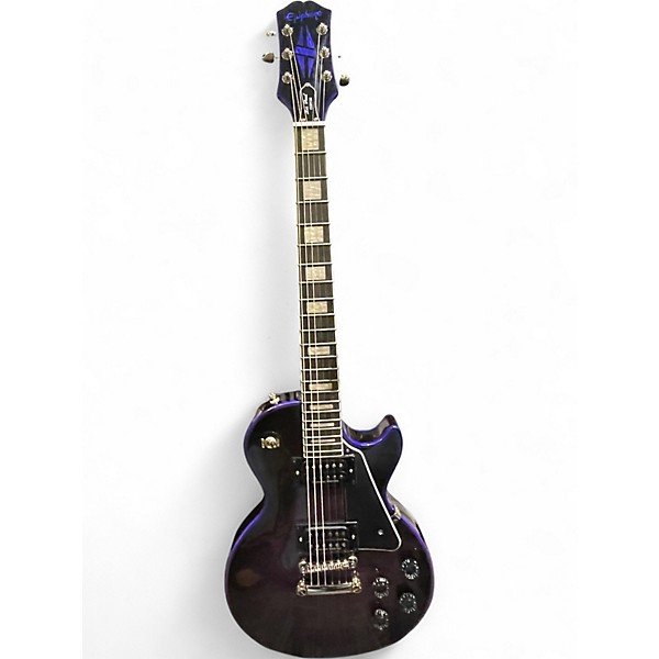 Used Epiphone LES PAUL CUSTOM WIDOW PURPLE BURST Solid Body Electric Guitar
