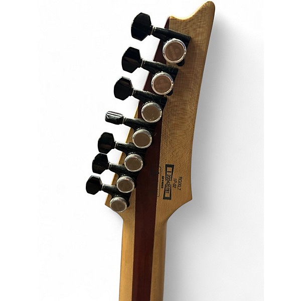 Used Ibanez RGIXL7 Black Solid Body Electric Guitar