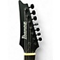 Used Ibanez RGIXL7 Black Solid Body Electric Guitar