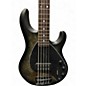 Used Sterling by Music Man Ray35 5 String Trans Black Electric Bass Guitar