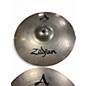 Used Zildjian 14in A Custom Hi Hat Pair Cymbal