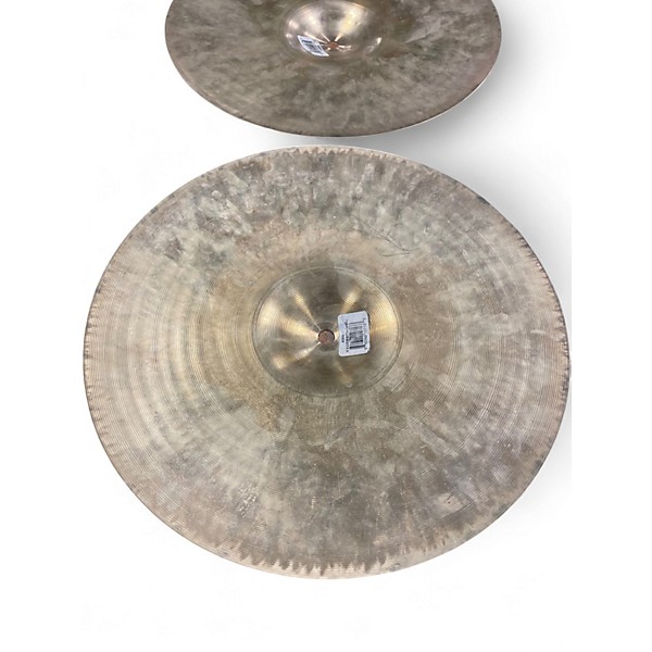 Used Zildjian 14in A Custom Hi Hat Pair Cymbal