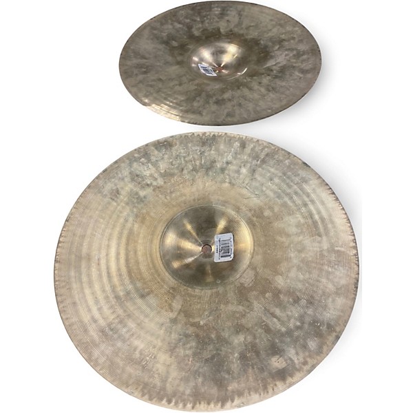 Used Zildjian 14in A Custom Hi Hat Pair Cymbal