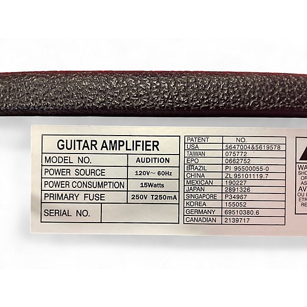 Used Peavey Audition 20 Guitar Combo Amp