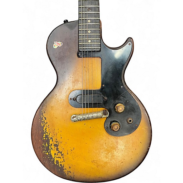 Used 1960s Gibson MELODY MAKER 2 Tone Sunburst Solid Body Electric Guitar
