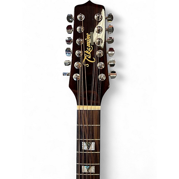 Used Takamine EG523SC12 Natural 12 String Acoustic Electric Guitar