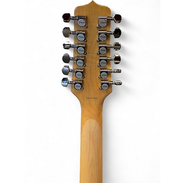 Used Takamine EG523SC12 Natural 12 String Acoustic Electric Guitar